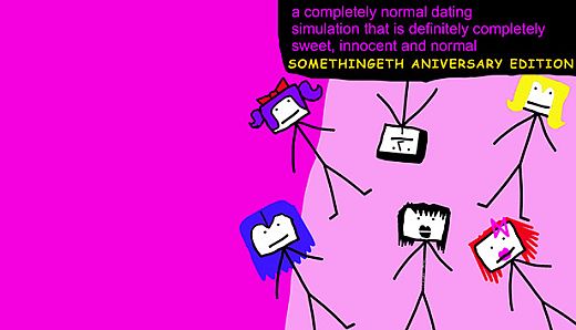 a completely normal dating simulation that is definitely completely sweet, innnocent and normal: SOMETHINGETH ANIVERSARY EDITION