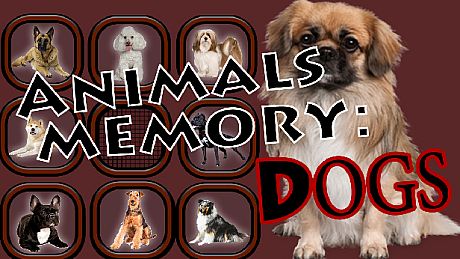 Animals Memory: Dogs Game
