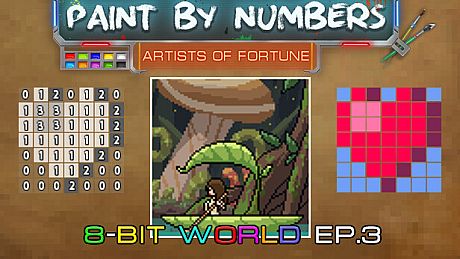 Paint By Numbers - 8-Bit World Ep. 3 DLC