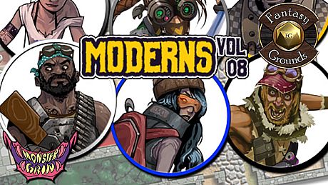 Fantasy Grounds - Moderns, Volume 8 (Token Pack) DLC
