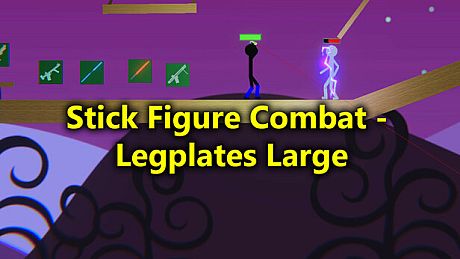 Stick Figure Combat - Legplates Large DLC