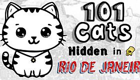 101 Cats Hidden in Rio de Janeiro