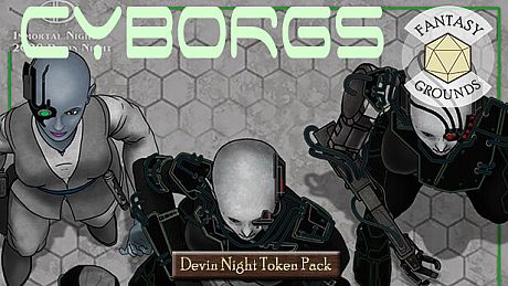 Fantasy Grounds - Devin Night Token Pack 163 Cyborgs DLC