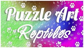 Puzzle Art: Reptiles
