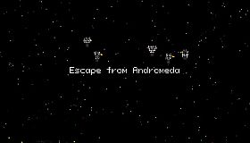 Escape from Andromeda