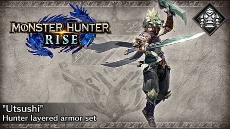 Monster Hunter Rise - "Utsushi" Hunter layered armor set DLC