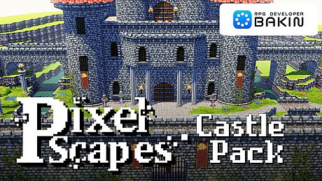RPG Developer Bakin PixelScapes Castle Pack DLC