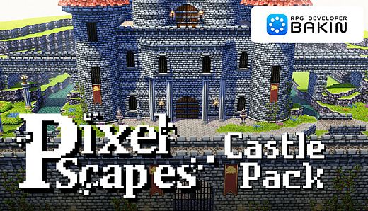 RPG Developer Bakin PixelScapes Castle Pack