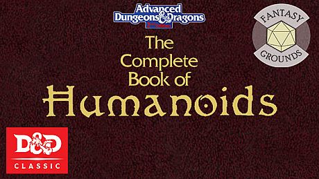 Fantasy Grounds - D&D Classics - PHBR10 The Complete Book of Humanoids (2E) DLC