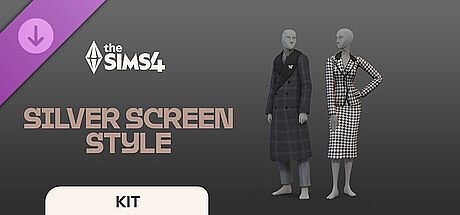 The Sims 4 Silver Screen Style Kit DLC