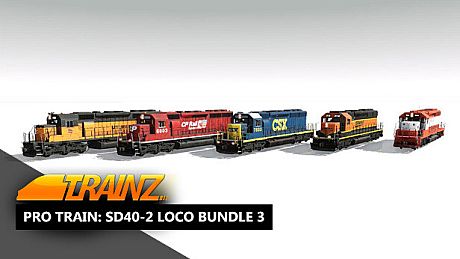 Trainz Plus DLC - Pro Train: SD40-2 Loco Bundle 3 DLC