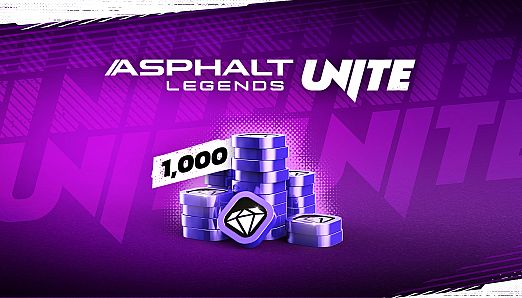 Asphalt Legends UNITE - Hoard of Diamonds - 1,000