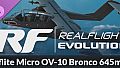 RealFlight Evolution - E-flite Micro OV-10 Bronco 645mm