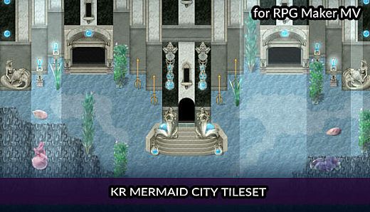 RPG Maker MV - KR Mermaid City Tileset