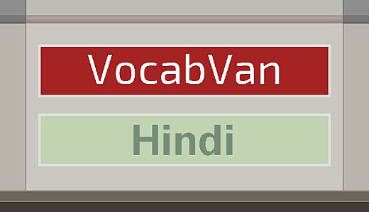 VocabVan - Hindi