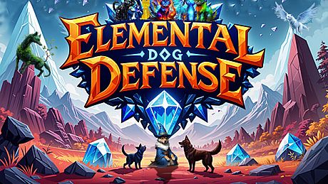 Elemental Dog Defense Game