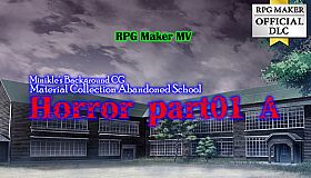 RPG Maker MV - Minikle's Background CG Material Collection Abandoned School  Horror part01 A