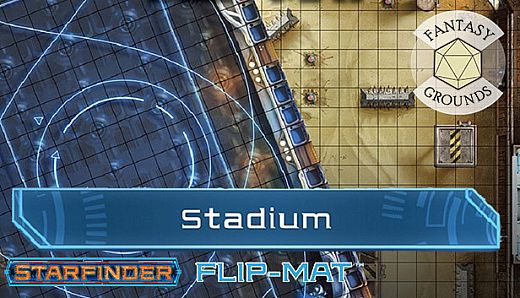 Fantasy Grounds - Starfinder RPG - FlipMat - Stadium