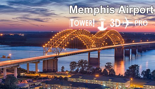 Tower!3D Pro - KMEM airport