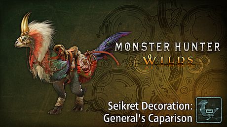 Monster Hunter Wilds - Seikret Decoration: General's Caparison DLC