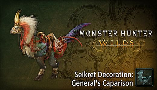 Monster Hunter Wilds - Seikret Decoration: General's Caparison