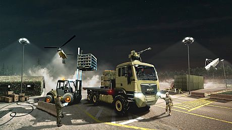 Military Logistics Simulator Game