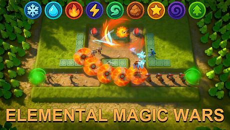 Elemental Magic Wars Game