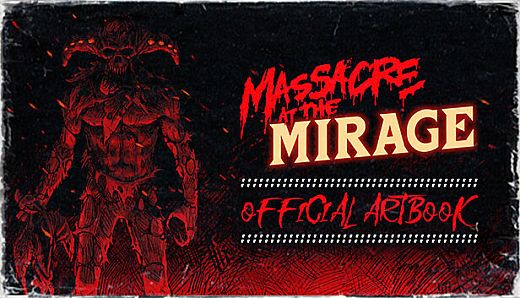 Massacre At The Mirage: Artbook