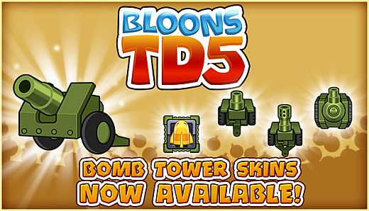 Bloons TD 5 - Military Bomb Tower Skin