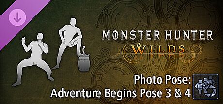 Monster Hunter Wilds - Photo Pose: Adventure Begins Pose 3 & 4 DLC