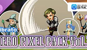RPG Developer Bakin Vibrato HERO PIXEL PACK Vol.3