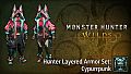 Monster Hunter Wilds - Zestaw pancerza warstwowego łowcy: cybermiauk