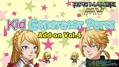 RPG Maker MV - Add-on Vol.4: Kid Generator Parts DLC