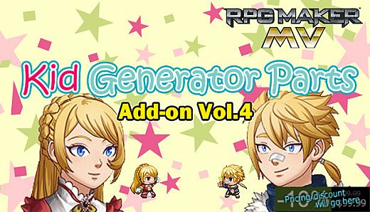 RPG Maker MV - Add-on Vol.4: Kid Generator Parts