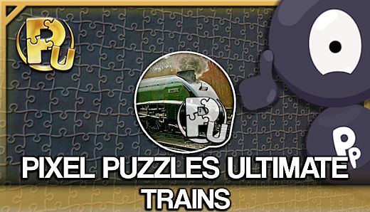 Jigsaw Puzzle Pack - Pixel Puzzles Ultimate: Trains