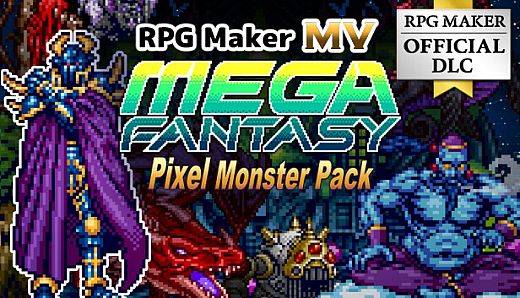 RPG Maker MV - MEGA FANTASY Pixel Monster Pack