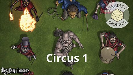 Fantasy Grounds - Jans Token Pack 34 - Circus DLC