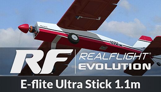 RealFlight Evolution - E-flite Ultra Stick SWS (Sport Wood Series) 1.1m