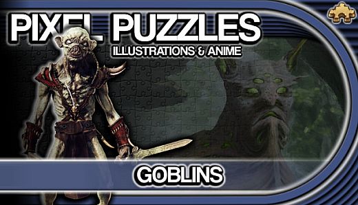Pixel Puzzles Illustrations & Anime - Jigsaw Pack: Goblins