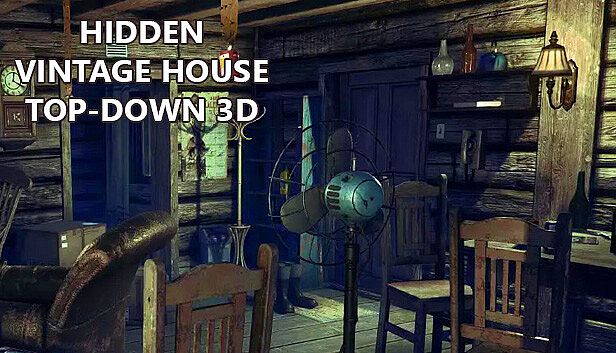 Buy Hidden Vintage House Top-Down 3D