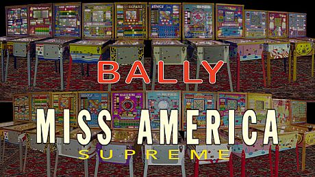 Bingo Pinball Gameroom - Bally Miss America Supreme DLC