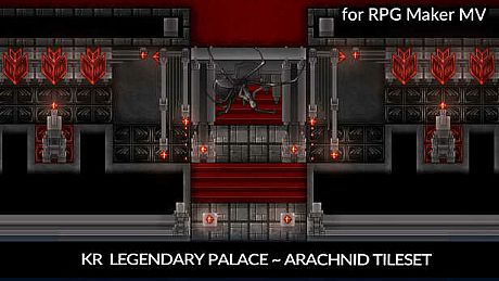 RPG Maker MV - KR Legendary Palaces - Arachnid Tileset DLC