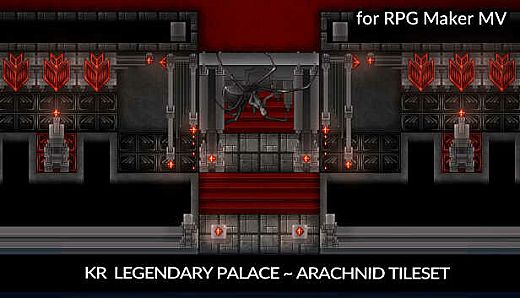 RPG Maker MV - KR Legendary Palaces - Arachnid Tileset