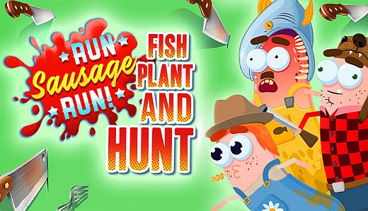 Run Sausage Run: Fish, Plant and Hunt