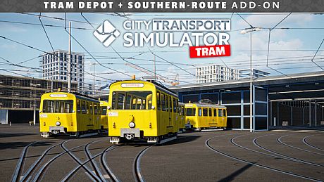 City Transport Simulator: Tram Depot + Southern-Route Add-On DLC
