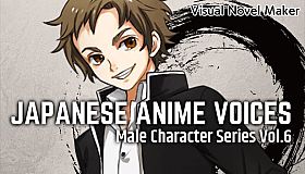 Visual Novel Maker - Japanese Anime Voices：Male Character Series Vol.6