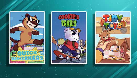 Quick Whiskers + Cookie's Trails +Tidy Toys (Bundle)