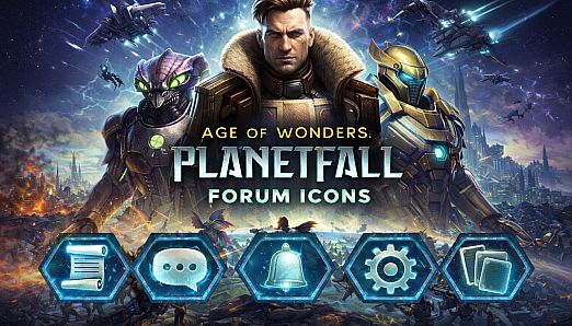 Age of Wonders: Planetfall Forum Icons
