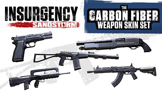 Insurgency: Sandstorm - Carbon Fiber Weapon Skin Set