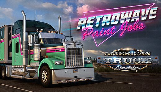 American Truck Simulator - Retrowave Paint Jobs Pack
